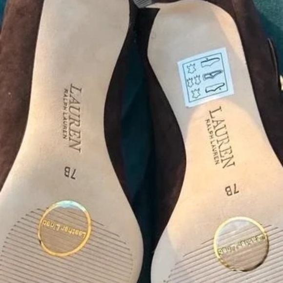 Ralph Lauren Purple Label Dark Brown Heels - Picture 5 of 5